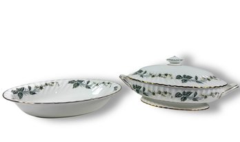 Pair Of Minton Porcelain Serving Dishes