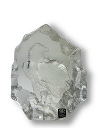Swedish Made Crystal Bald Eagle - Mats Jonasson