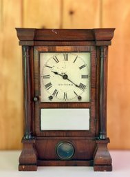 19th C. Seth Thomas 8-Day Column Mantle Clock