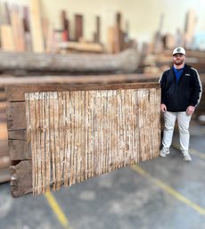 300 Year Old Chestnut Lath On Board