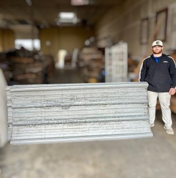 (11) Corrugated Metal Roofing Sheets