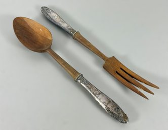 Sterling Silver Salad Utensils