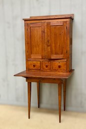 Shaker Period Hall Desk (2-Pieces)