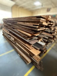 Large Mixed Grouping Of White Pine, Oak & Chestnut - Barn Components