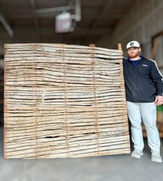 300 Year Old Chestnut Lath Panel