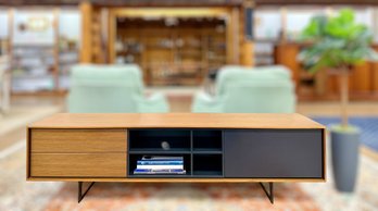 DWR Treku Teak Entertainment Console