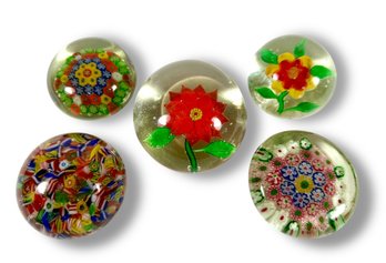 (5) European & American Designed Paperweights