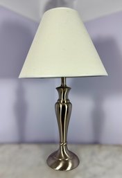 Contemporary Chrome Table Lamp