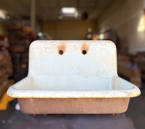 1920s Cast Iron Farmhouse/Utility Sink