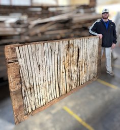 300 Year Old Chestnut Lath On Board
