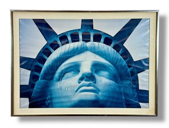 Statue Of Liberty Contemporary Print