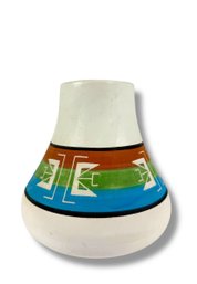 Vintage Sioux Pottery Vase (Signed 'Red Feather')