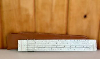 Dietzgen Slide Rule & Case