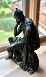 19th C. Bronze Soldier Sculpture