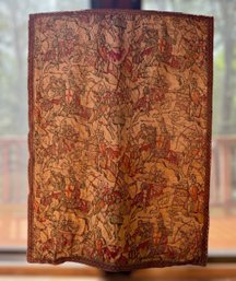 Handmade Textile Wall Hanging - Medieval Battle Scene