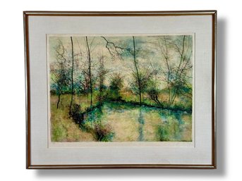 Bernard Gantner (1928-2018) Lithograph - Pencil Signed & Numbered