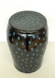 Michael Jones Signed Stoneware Stool (C)