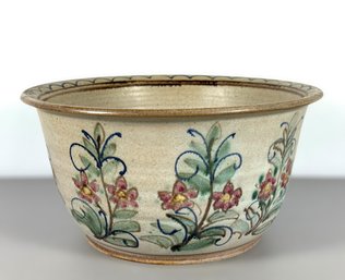 Large Berkshire Pottery Stoneware Bowl