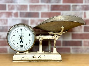 1920s Chas. Forschner Sons Grocer Scale - Heavy