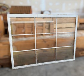 9-Lite Pane Window From Deep River Town Hall