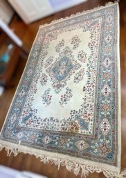 Hand-Tied Wool Area Rug - 72' X 105'