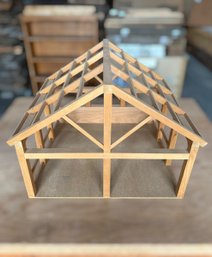 Architecturally Correct 250-300 Year Old Resawn Chestnut & White Pine Barn Model