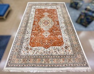 Extra Large Hand-Tied Persian Tabriz Area Rug - 12ft X 18ft