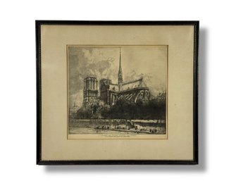 Louis Orr (1879-1961) Framed Etching