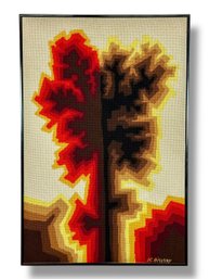 Mid-Century Needlepoint Artwork