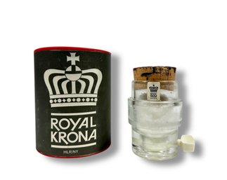 Swedish Made 'Royal Krona' Crystal Salt Mill