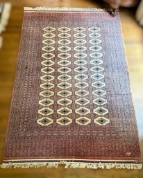 Hand-Tied Persian Area Rug - 61' X 94'