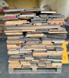 Mixed Grouping Of Table & Cabinet Boards - Mahogany, Pine & Cherry