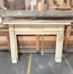 Early 19th C. Wooden Mantle - Original Moldings