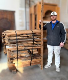 Mixed Grouping Of White Pine, Chestnut, Cedar, Cherry & Oak