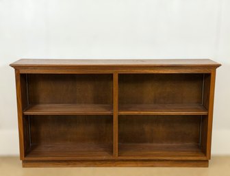 Custom Solid Walnut Bookcase