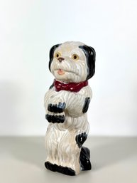 1940s Majolica Pottery 'Shih Tzu'