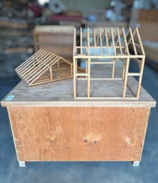 Architecturally Correct 250-300 Year Old Resawn Chestnut & White Pine Barn Model