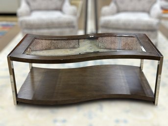 Contemporary Glass Coffee Table