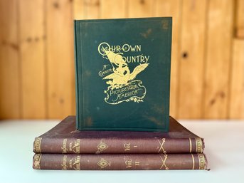 (3) Early 1900s Pictorial History Books