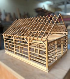 Architecturally Correct 250-300 Year Old Resawn Chestnut & White Pine Barn Model