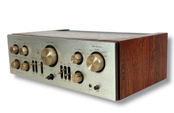 Luxman L-85V Amplifier In Rosewood
