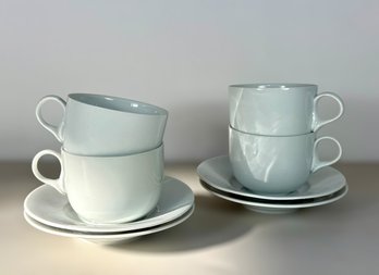 Set Of 4 Dansk Cups & Saucers