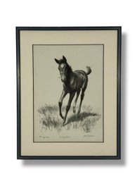 C. W. Anderson (1891-1971) Charcoal Painting