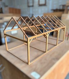 Architecturally Correct 250-300 Year Old Resawn Chestnut & White Pine Barn Model