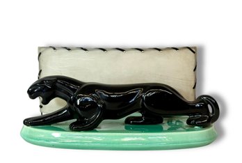 Mid-Century Haeger Panther TV Lamp