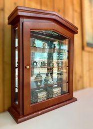 Annette Petersen 'Wee Forest Folk' Figurines & Display Case