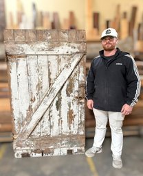 Early 18th C. Farmhouse Door
