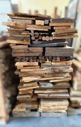 Mixed Grouping Of White Pine, Chestnut, Cedar, Cherry & Oak