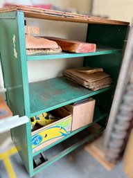 Vintage Heavy Duty Steel Rolling Cart