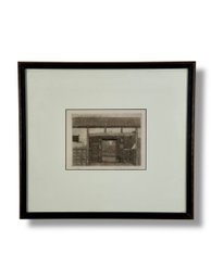 Tanaka Ryohei Signed Etching